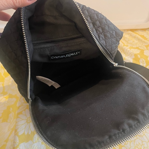 Cynthia Rowley Mini black backpack NWOT - Picture 7 of 8